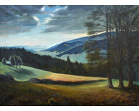 Horská krajina - Velký formát Horská krajina - Velký formát