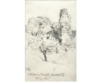 Valečov u Mnich. Hradiště 1906 Valečov u Mnich. Hradiště 1906