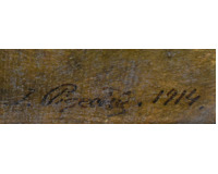 Krajina v podvečer - 1914 Krajina v podvečer - 1914