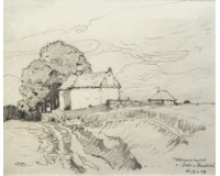 Kostel 1917 Kostel 1917