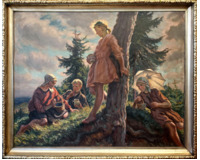 Na borůvkách - Velký formát