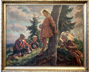 Na borůvkách - Velký formát