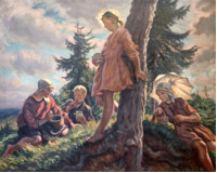 Na borůvkách - Velký formát