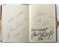 Památníček -Born, Anderle, Janeček, Velčovský, aj.