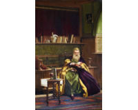 Král s knihou