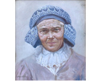 Žena v čepci