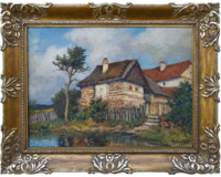 Rybník před chalupou