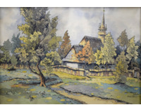 Kostel v Sekernici - Podkarpatská Rus