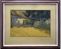 Před chalupou