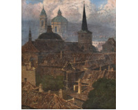 Praha - Malostranské střechy