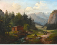 Im bairischen Hochgebirge