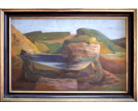 Jezero v krajině